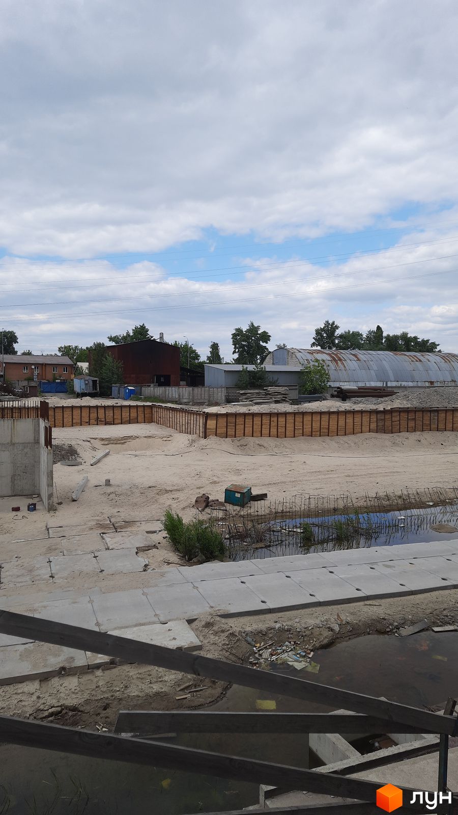 Ход строительства Жилой район Rybalsky - Ракурс 20, май 2024