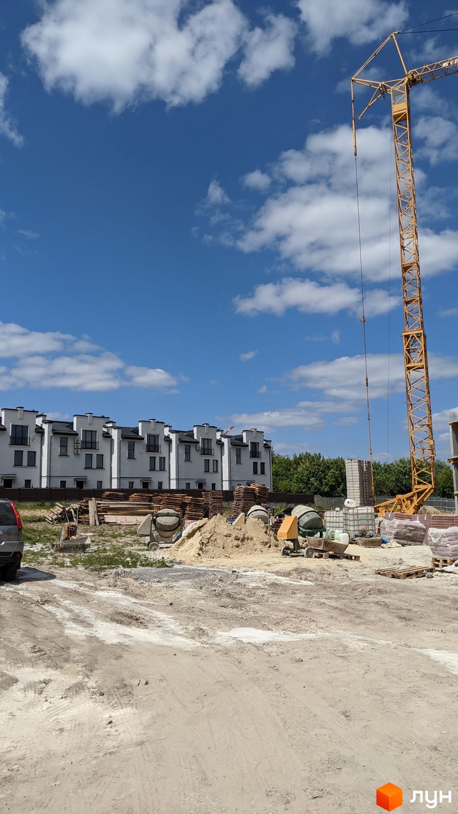 Ход строительства ЖК SUMMERSTONE VILLAGE - Ракурс 7, май 2024