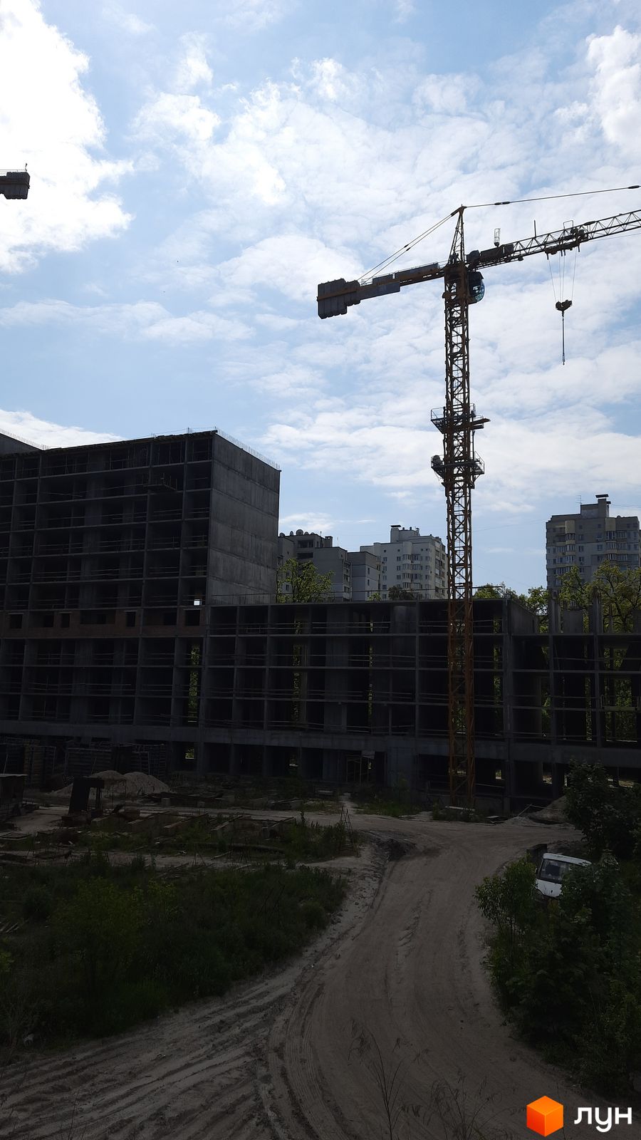 Ход строительства ЖК Святобор - Ракурс 11, май 2024