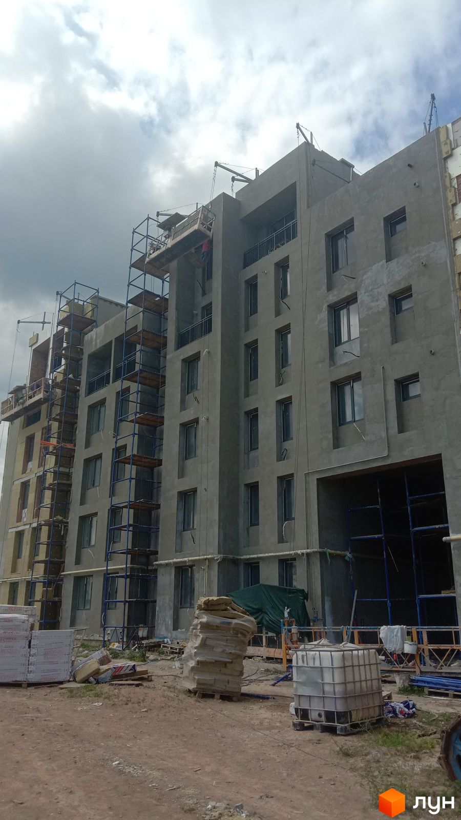 Моніторинг будівництва Житлове містечко KEKS - Ракурс 3, травень 2024