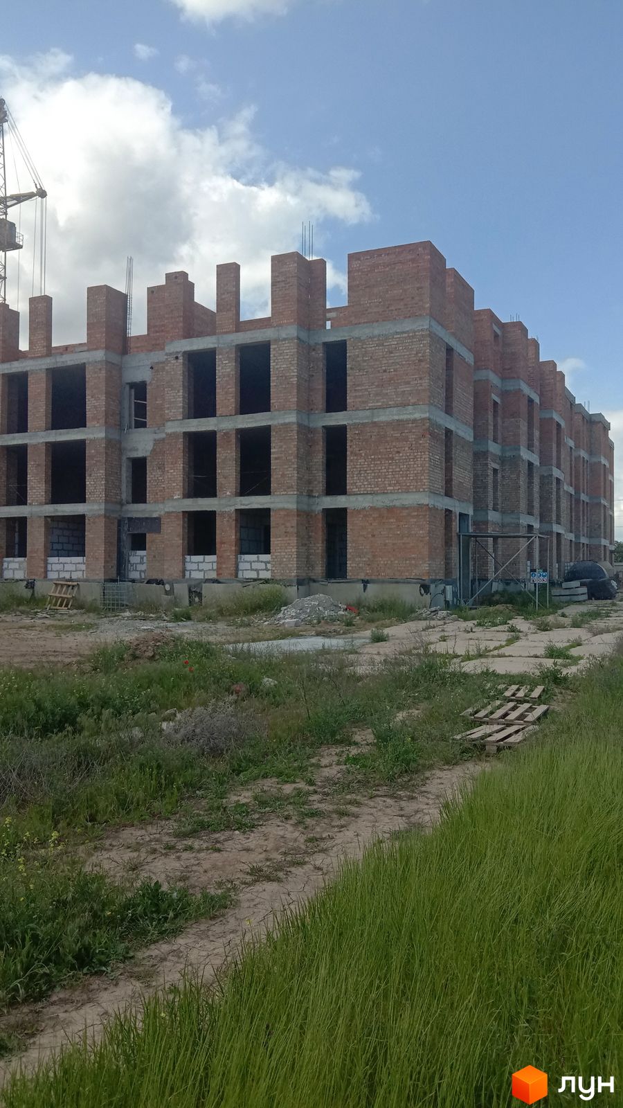 Моніторинг будівництва Житлове містечко KEKS - Ракурс 11, травень 2024