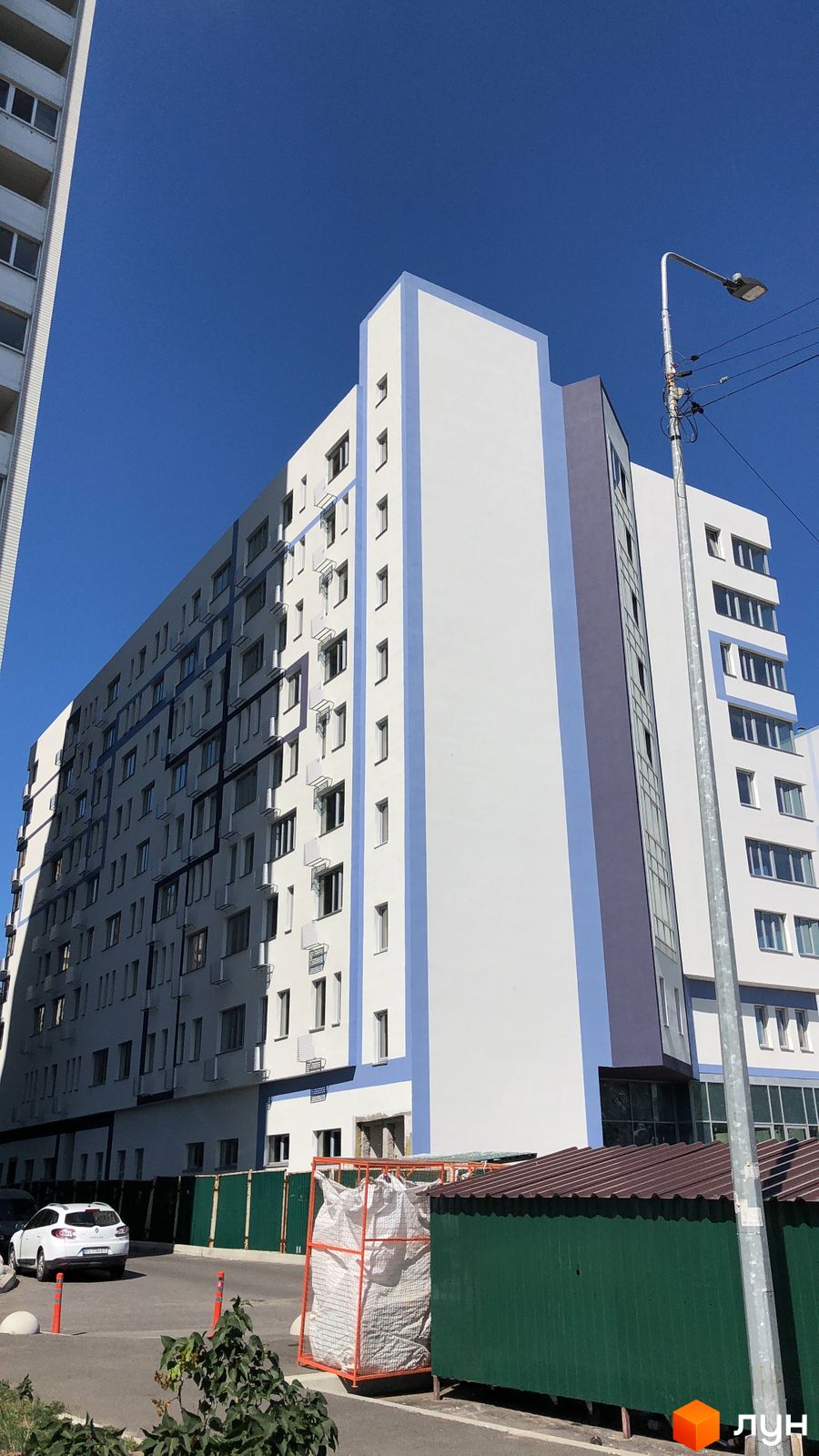 Ход строительства Апарт-отель Лебединый Guest House - Ракурс 3, август 2024