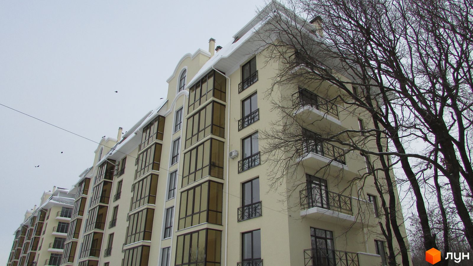 Ход строительства ЖК Almond apartments - Ракурс 2, лютий 2017