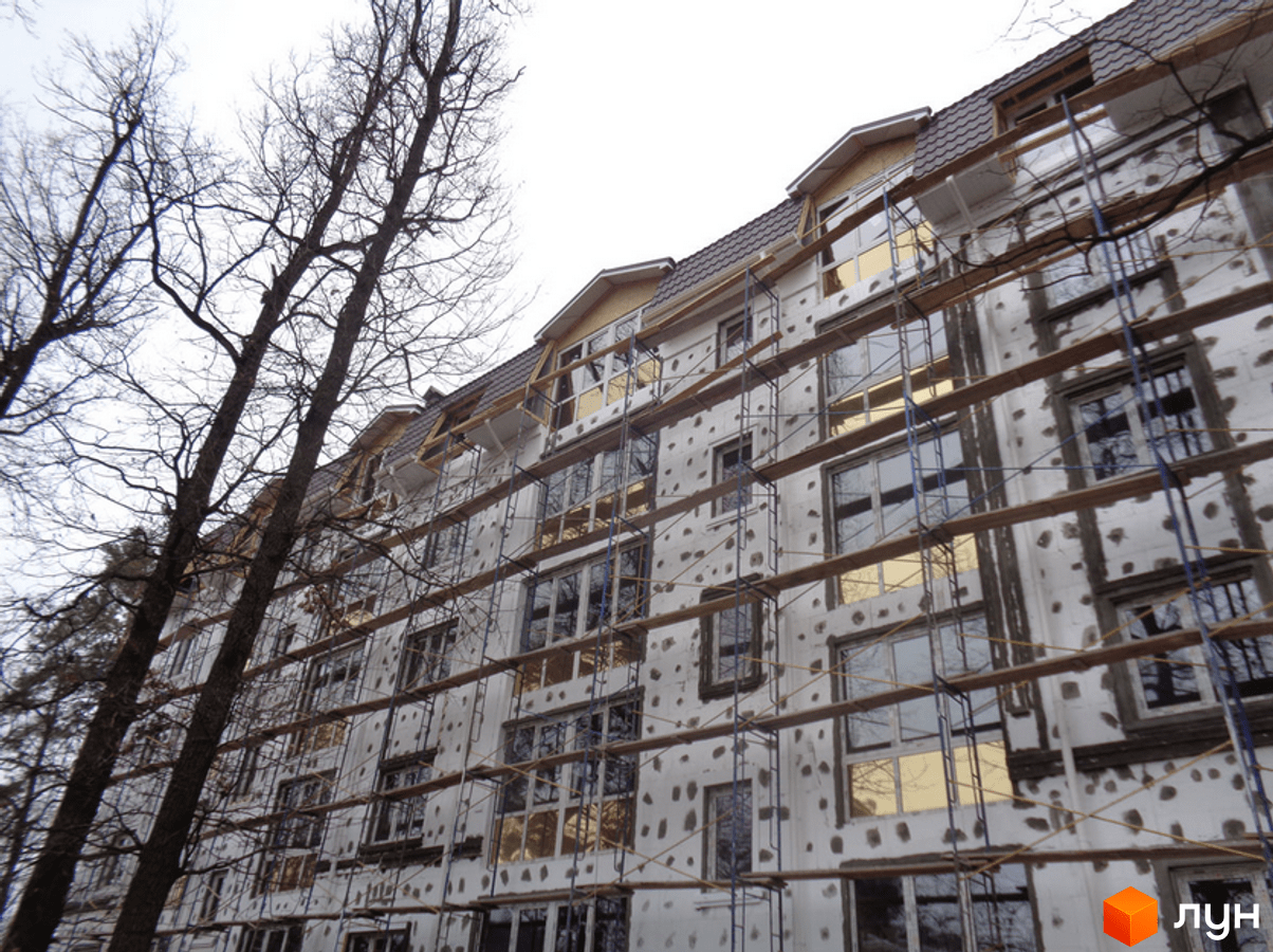 Ход строительства ЖК Садовый - Ракурс 2, январь 2015