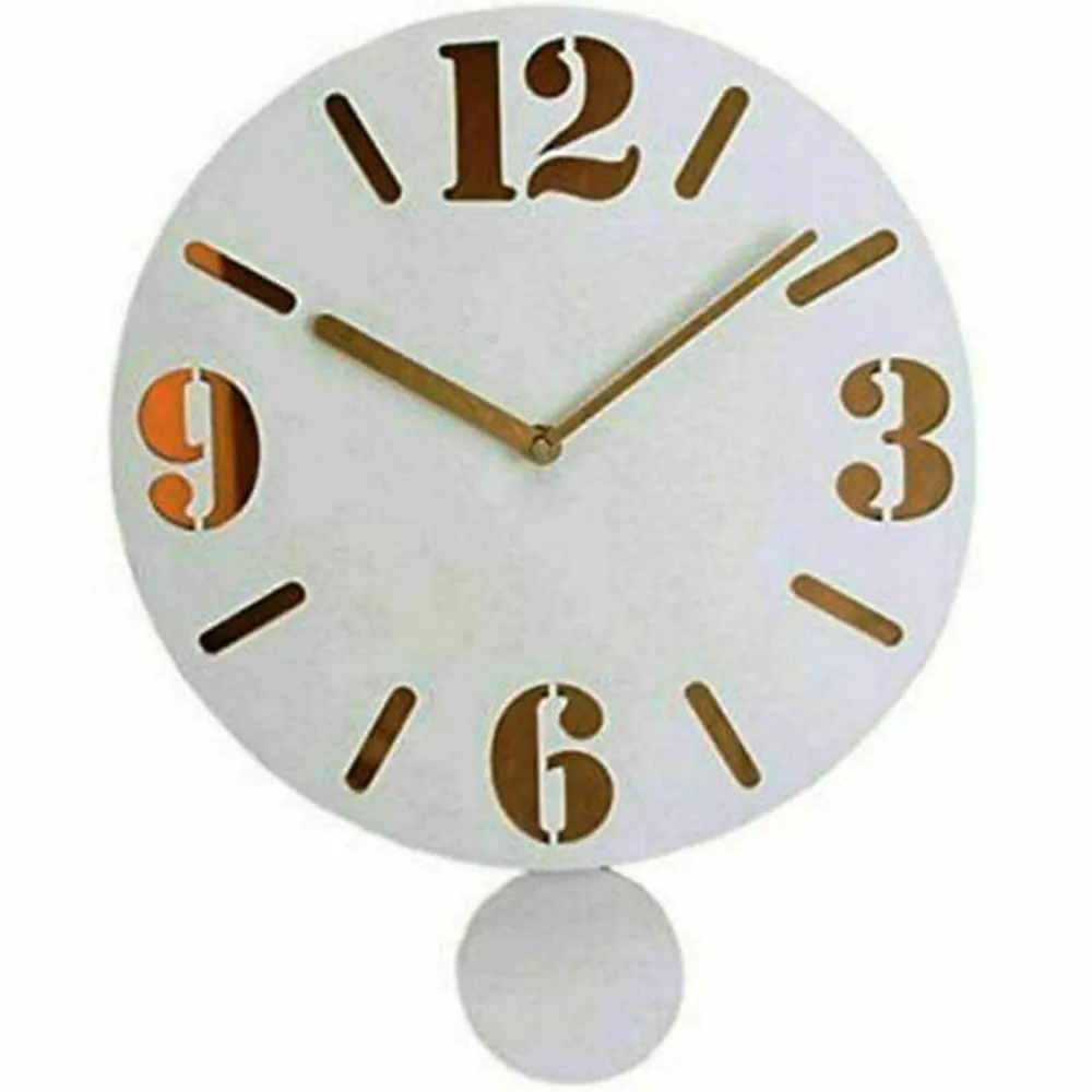 Widdop Pendulum Milky Clock W7319 | Clockhaven product image 1