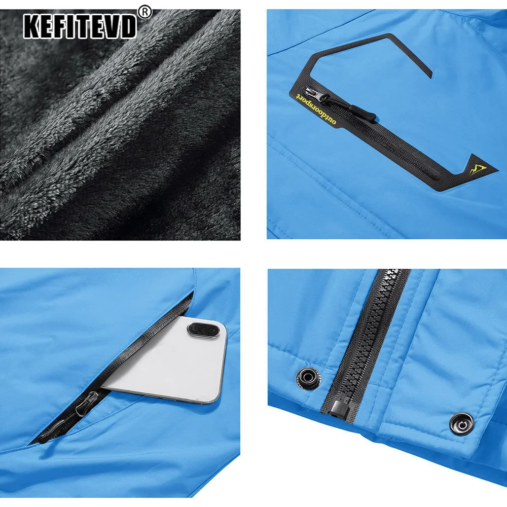 Men's Waterproof Ski Jacket photo 6