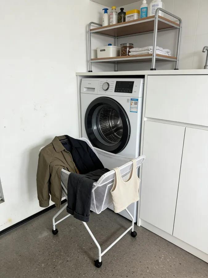 No Bend Laundry Trolley | LimeAway product image 1
