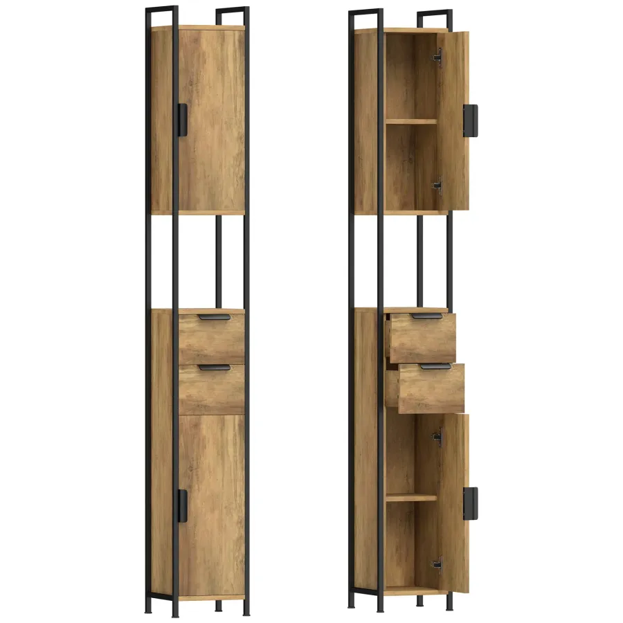 HOMCOM Freestanding Bathroom Cabinet | LimeAway product image 1