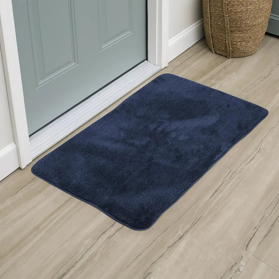 VINSANI BATH MAT 50X80cm NAVY | LimeAway product image 1