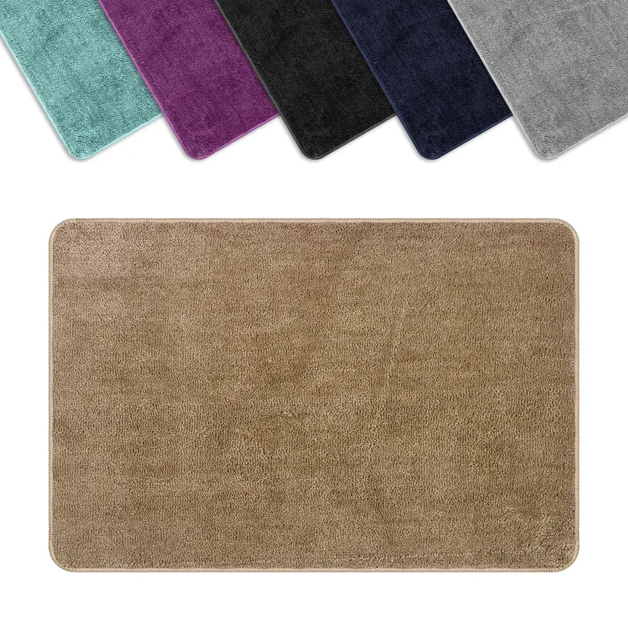 VINSANI BATH MAT 60X90cm BEIGE | LimeAway product image 1