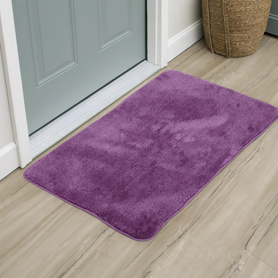 VINSANI BATH MAT 60X90cm PURPLE | LimeAway product image 1