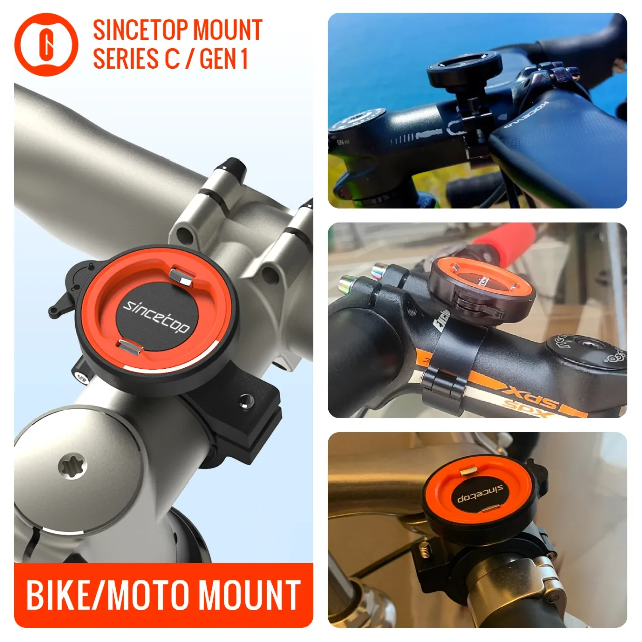 Motorcycles Mobile Phone Holder Electric Moto Bicycle Stand Aluminum