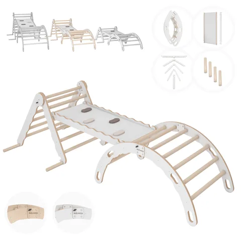 071273eec5e79eab 480 - Set: Climbing triangle + Cradle + Slide for children (M) | Tiny Summit