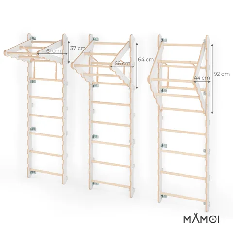0cb166cd830dfb32 480 - Wall ladder for a child's room with pull-up bar | Tiny Summit