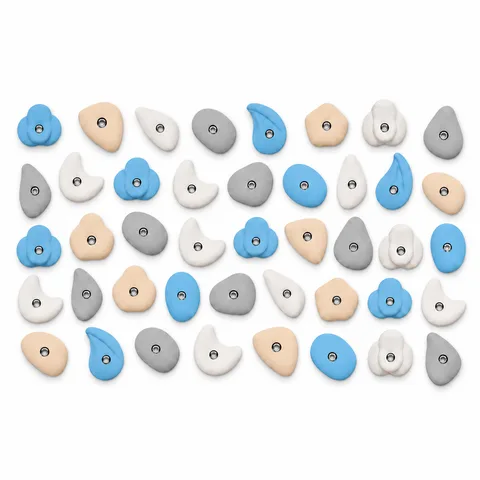 1be3bd46e4ac2e84 480 - Kids Climbing Wall with 16 Holds, Natural Wood (XL Set) | Tiny Summit