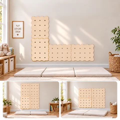 2074d928ef0e3f7a 480 - Kids Climbing Wall Panel, Natural (L, holds sold separately) | Tiny Su