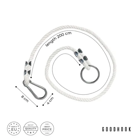 23f9634b98c7cd9e 480 - Swing rope 50 kg (2m+Hook) | Tiny Summit