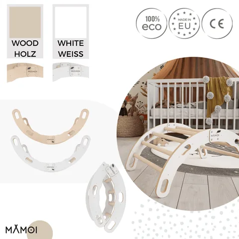 32e3057f325eae2e 480 - Toddler Climbing Frame, White (S) | Tiny Summit