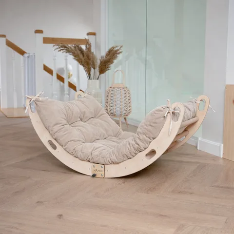 498784868e4ff4b6 480 - Climbing Arch with Mat for Children - Montessori Rocker with Cushion |