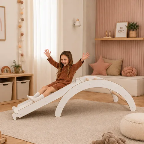 9ca53c06a2e140f9 480 - 3in1 Climbing Set for Children - Rocker with Cushion and Slide | Tiny