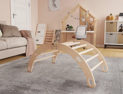 9f2f40eb60a389e0 480 - Toddler Climbing Frame, Natural (M) | Tiny Summit