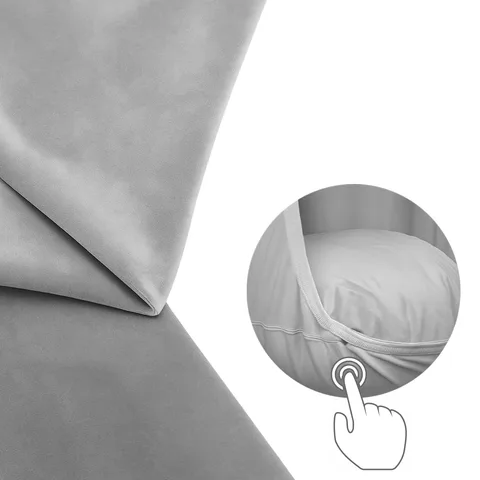 9f6b485f2d531cac 480 - Hanging Cocoon Seat Made of Velvet Fabric with Cushion and Hook | Tiny