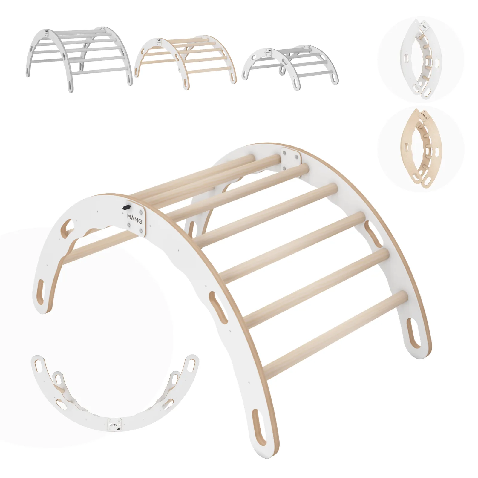 Toddler Climbing Frame, White (M)
