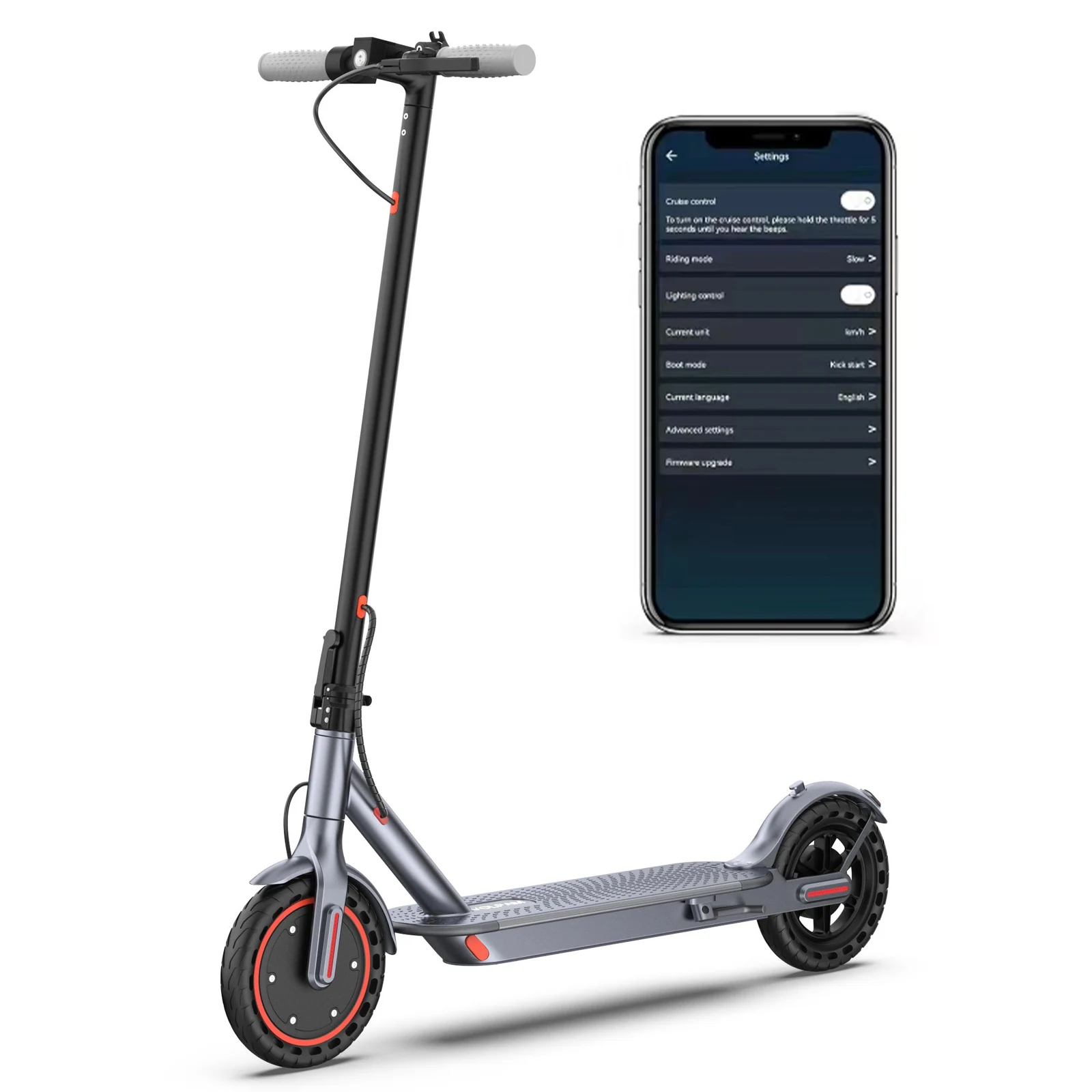 Volpam SP03 Electric Scooter 350W Dual Brake App LCD Display Waterproof Foldable