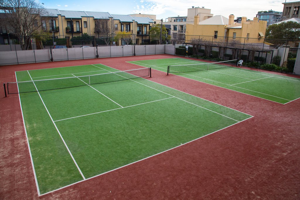 Jacksons Landing Pyrmont Tennis Courts Kourty