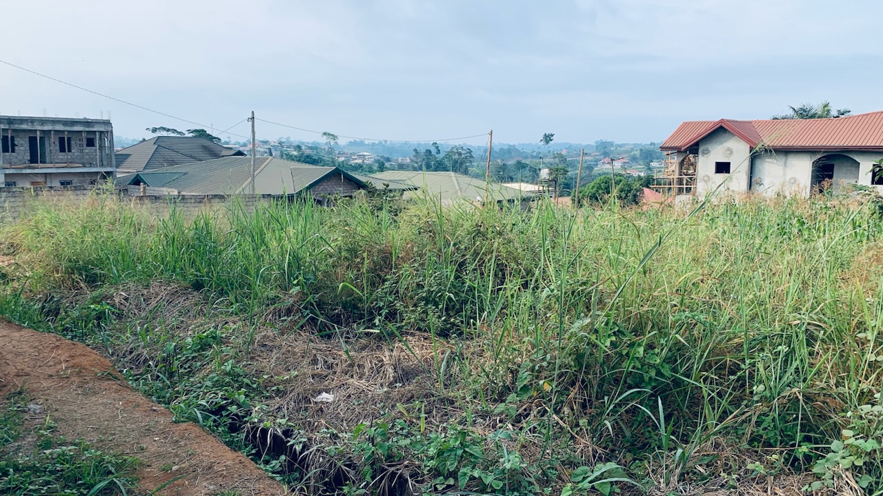 Land for sale at Yaoundé, Odza, Minkan - 448 m2 - 11 200 000 FCFA