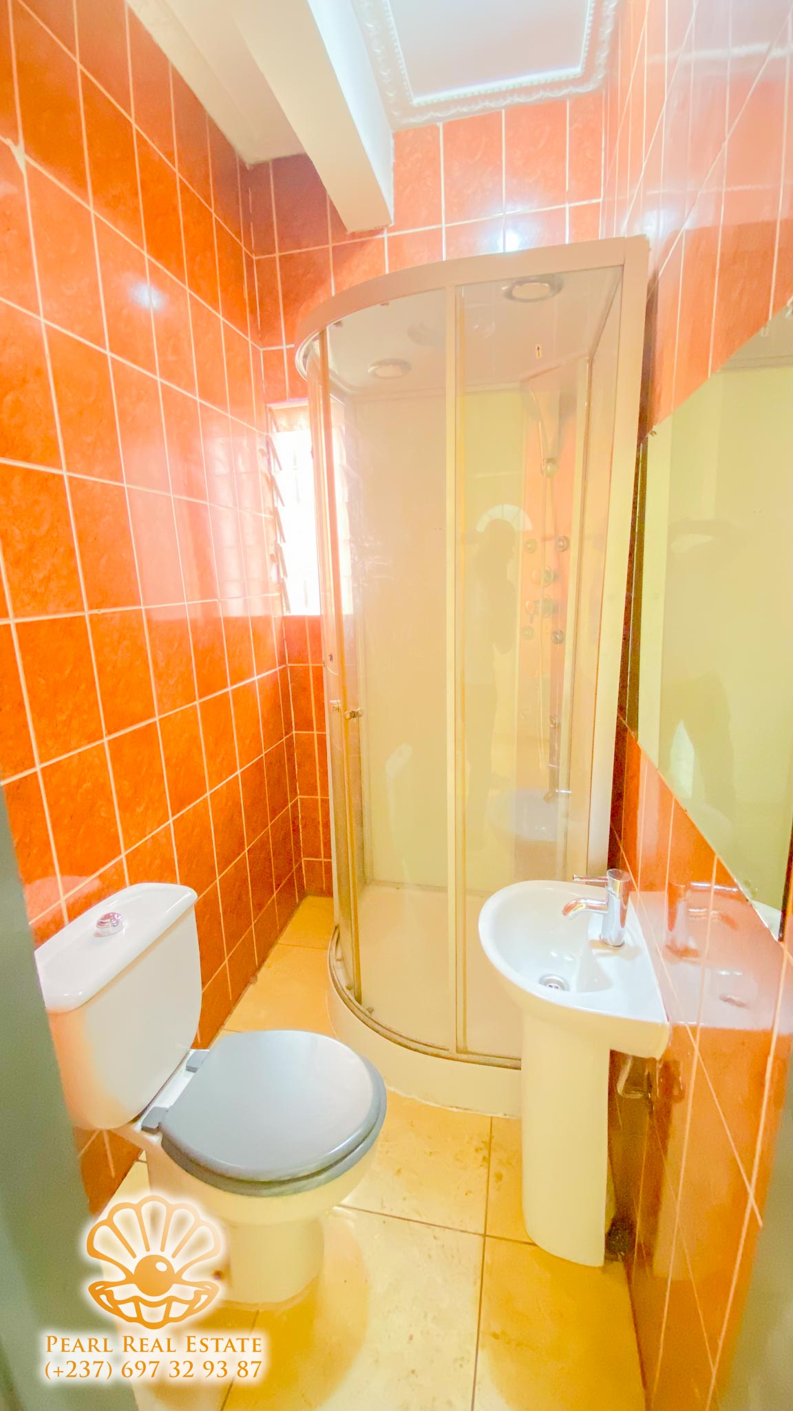 Appartement à louer - Yaoundé, Bastos, École publique Bastos - 1 salon(s), 1 chambre(s), 1 salle(s) de bains - 200 000 FCFA / mois