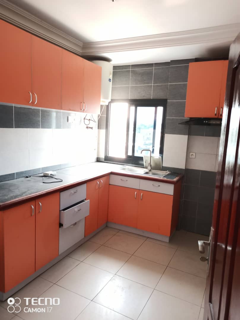 Apartment to rent - Douala, Nkongmondo, Nkongmondo - 1 living room(s), 2 bedroom(s), 1 bathroom(s) - 300 000 FCFA / month