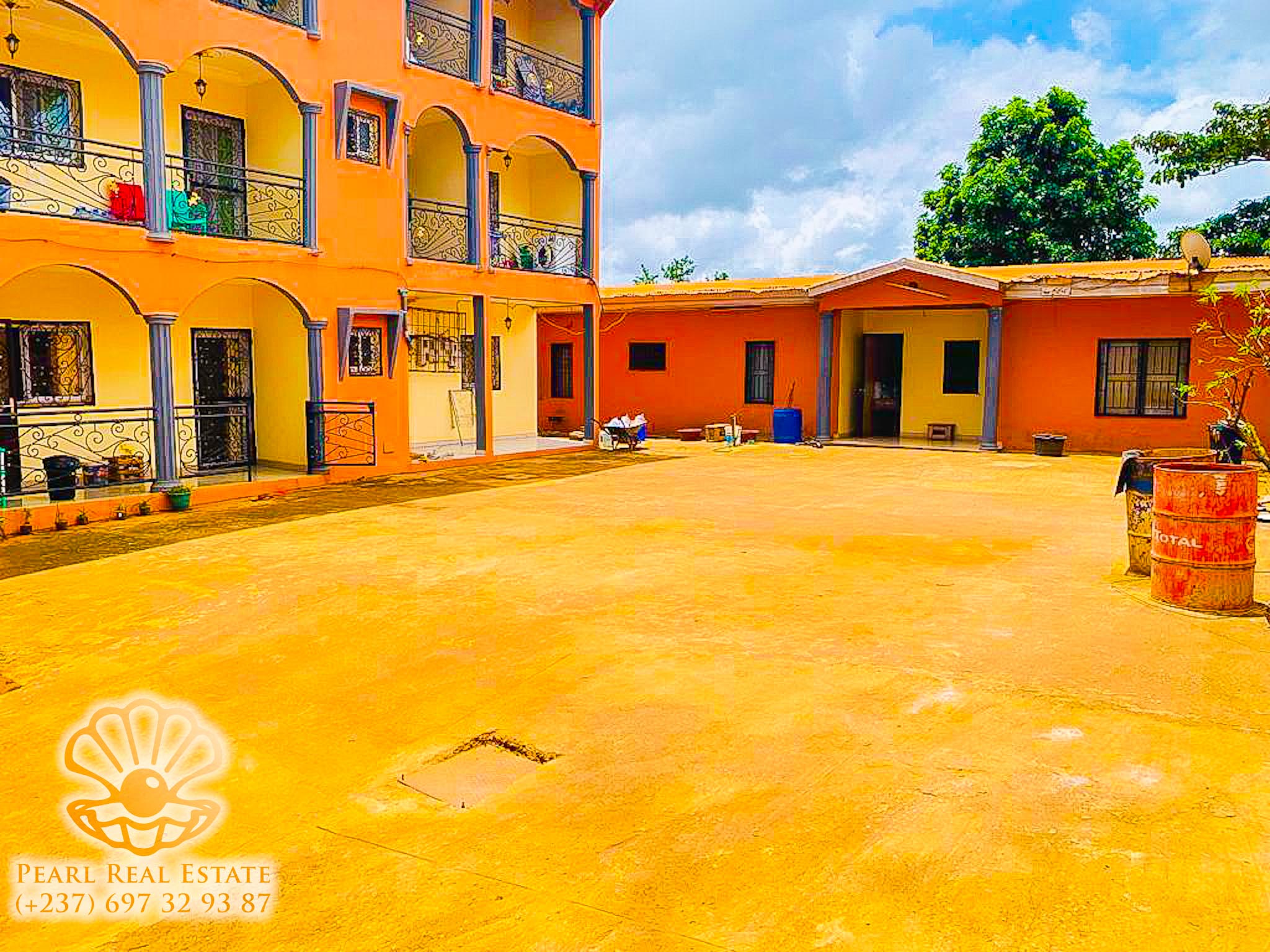 Maison (Concession) à vendre - Yaoundé, Oyom-Abang, Camp Sonel Oyomabang - 4 salon(s), 9 chambre(s), 8 salle(s) de bains - 80 000 000 FCFA