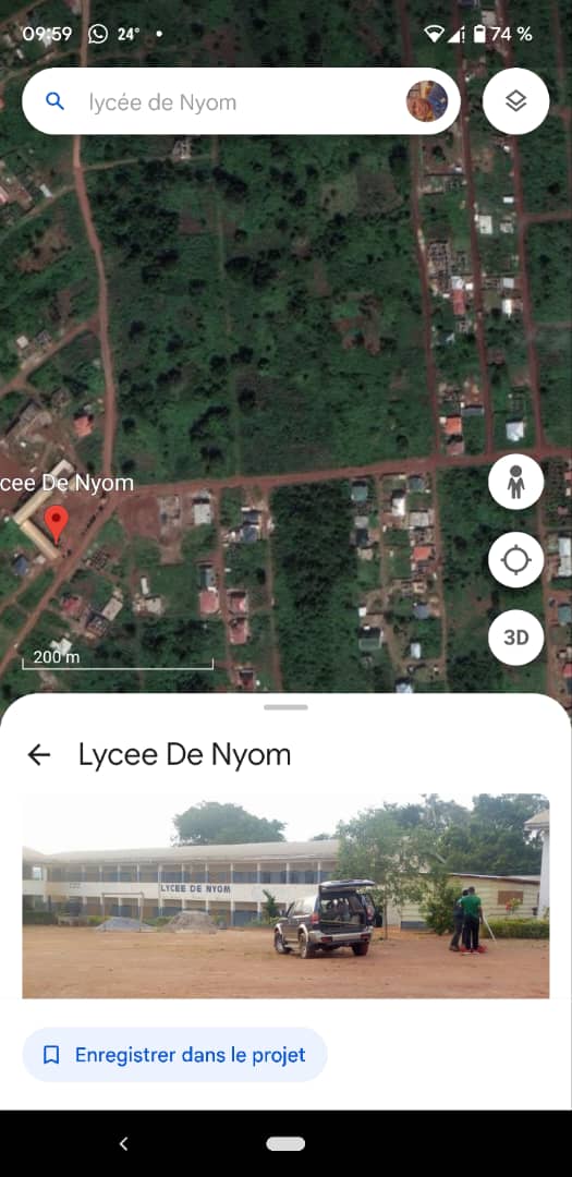 Land for sale at Yaoundé, Nyom, Lycée de Nyom - 2000 m2 - 40 000 000 FCFA