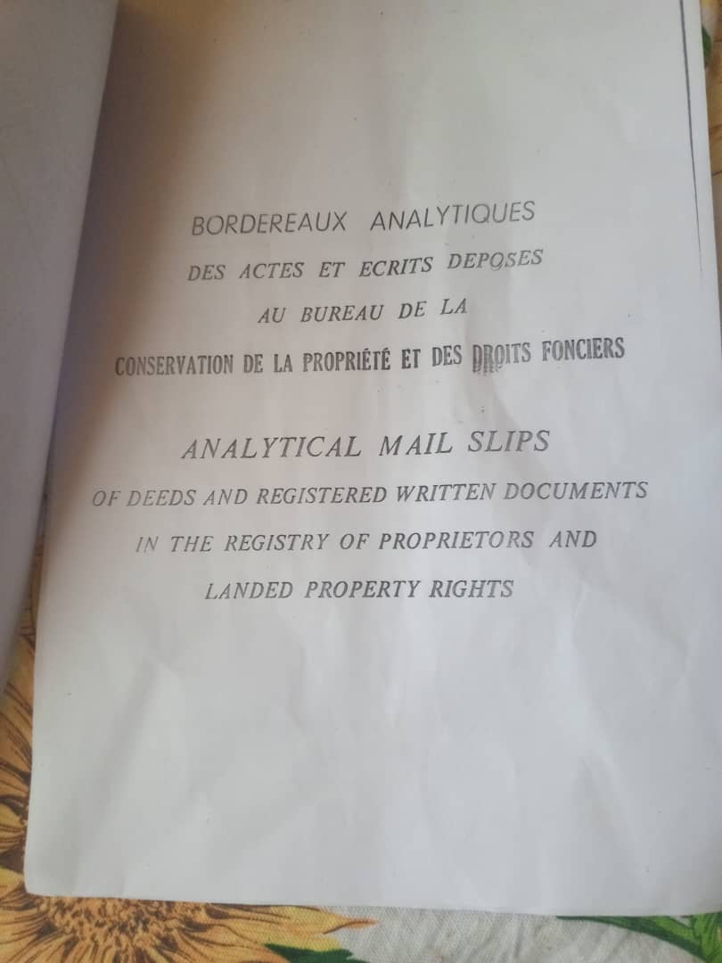 Land for sale at Yaoundé, Nyom, Djonassi - 500 m2 - 17 000 000 FCFA