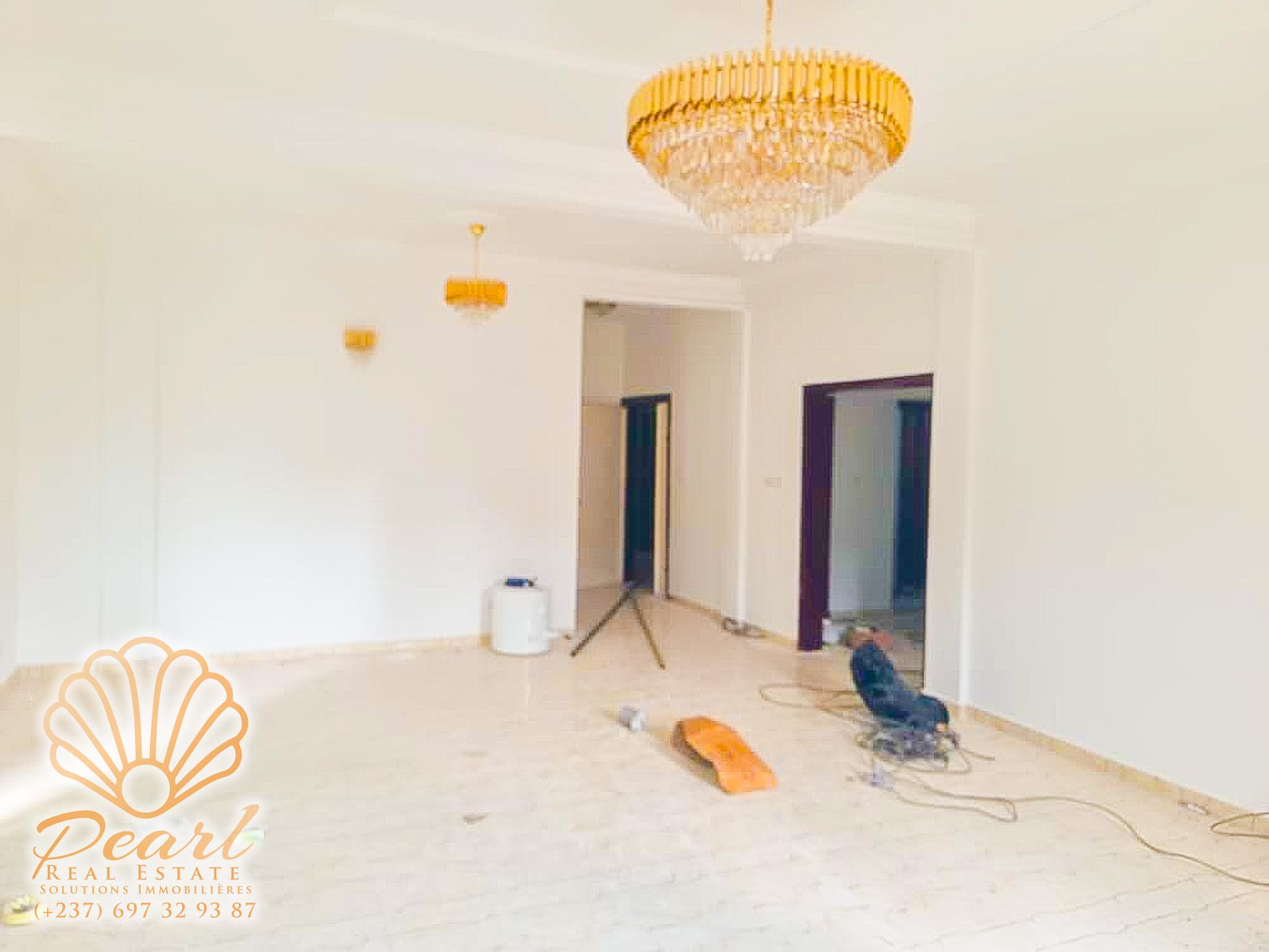 Apartment to rent - Yaoundé, Ngousso, Omnisports - 1 living room(s), 3 bedroom(s), 4 bathroom(s) - 375 000 FCFA / month