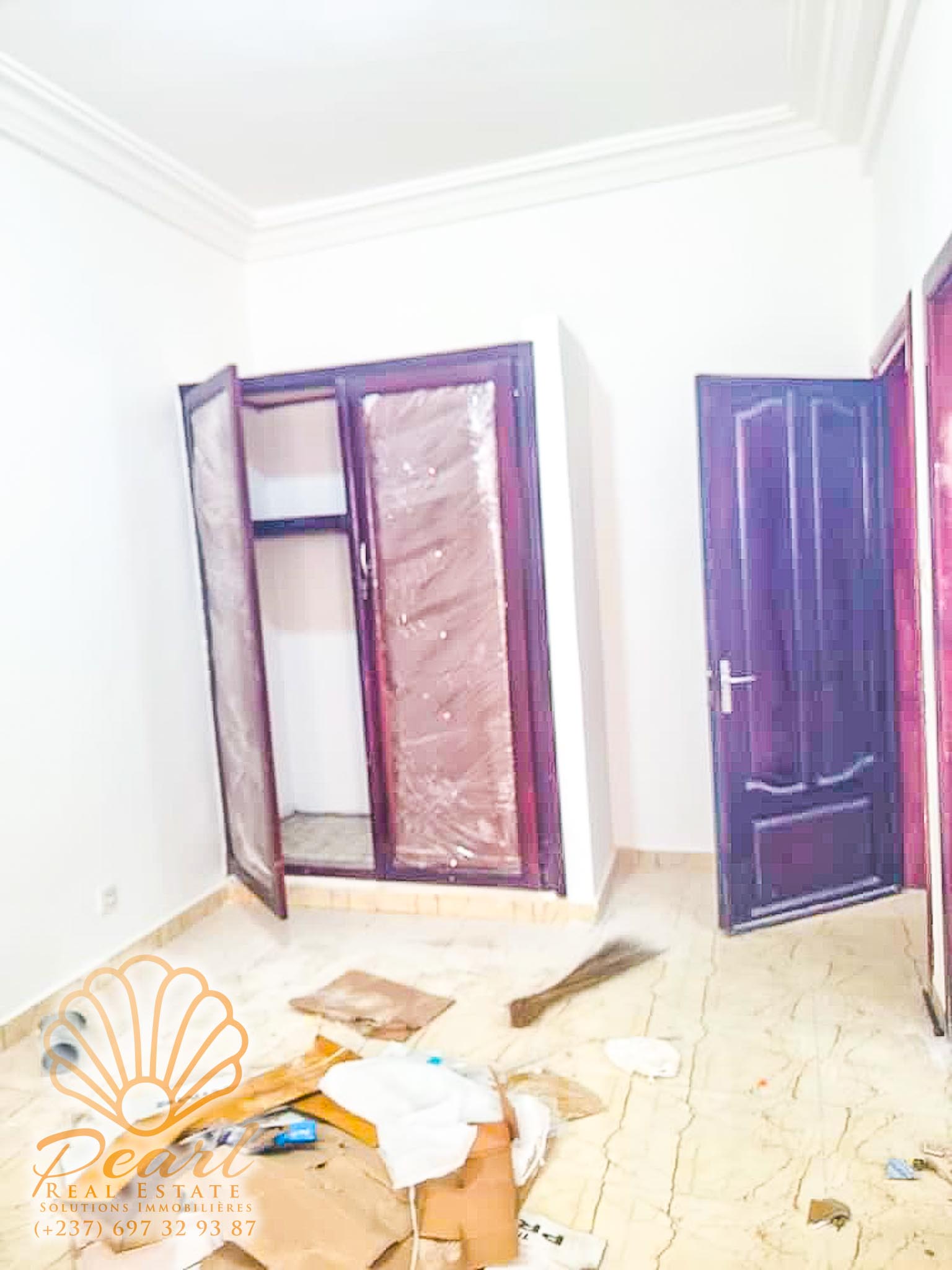 Apartment to rent - Yaoundé, Ngousso, Omnisports - 1 living room(s), 3 bedroom(s), 4 bathroom(s) - 375 000 FCFA / month