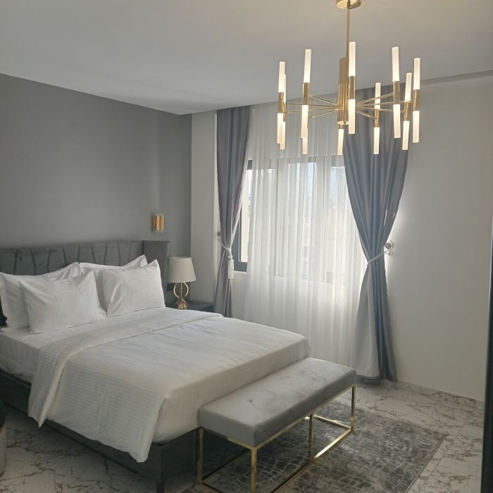 Apartment to rent - Yaoundé, Bastos, Bastos - 1 living room(s), 2 bedroom(s), 3 bathroom(s) - 2 500 000 FCFA / month