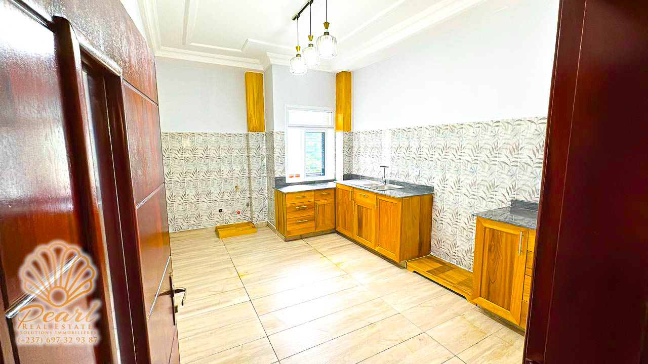 Appartement à louer - Yaoundé, Mbankolo, Tradex Mbankolo - 1 salon(s), 2 chambre(s), 3 salle(s) de bains - 300 000 FCFA / mois