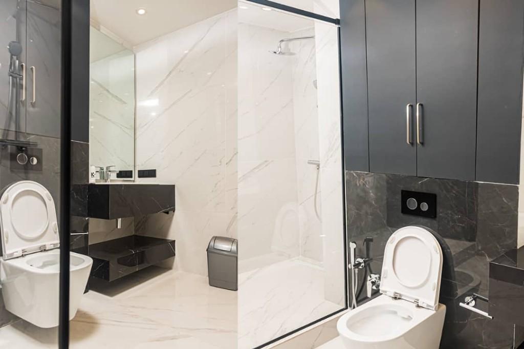 Apartment to rent - Yaoundé, Bastos, Appartement meublé - 1 living room(s), 2 bedroom(s), 3 bathroom(s) - 2 500 000 FCFA / month