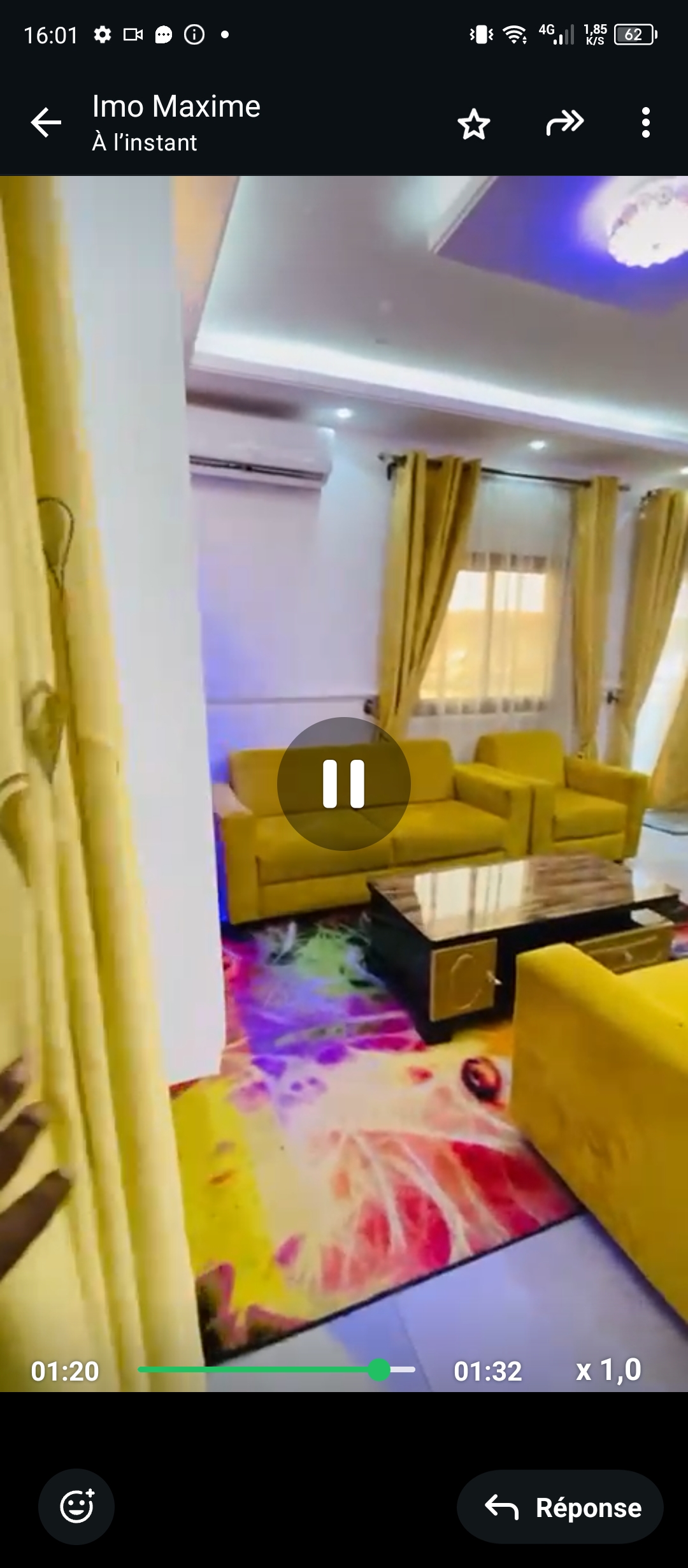 Apartment to rent - Douala, Kotto, Badem badem - 1 living room(s), 3 bedroom(s), 3 bathroom(s) - 250 000 FCFA / month