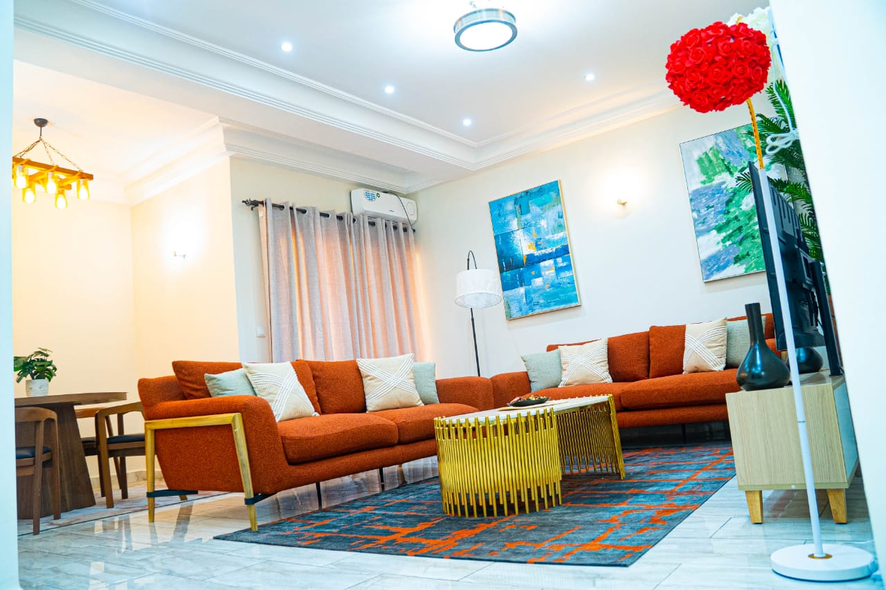 Apartment to rent - Yaoundé, Mfandena, Mfandena - 1 living room(s), 2 bedroom(s), 2 bathroom(s) - 900 000 FCFA / month