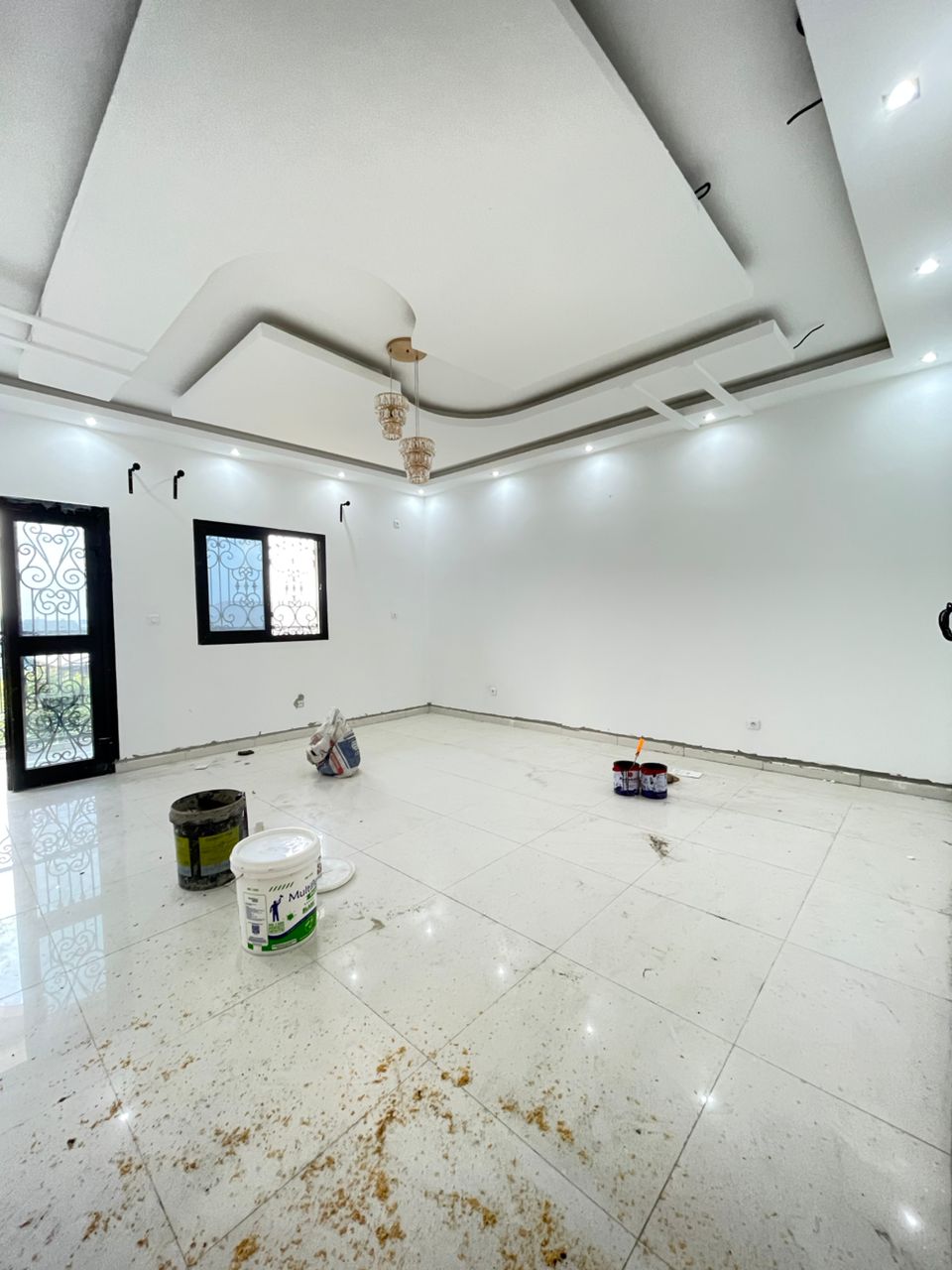 Apartment to rent - Douala, Makepe, Montana cyti - 1 living room(s), 2 bedroom(s), 2 bathroom(s) - 160 000 FCFA / month