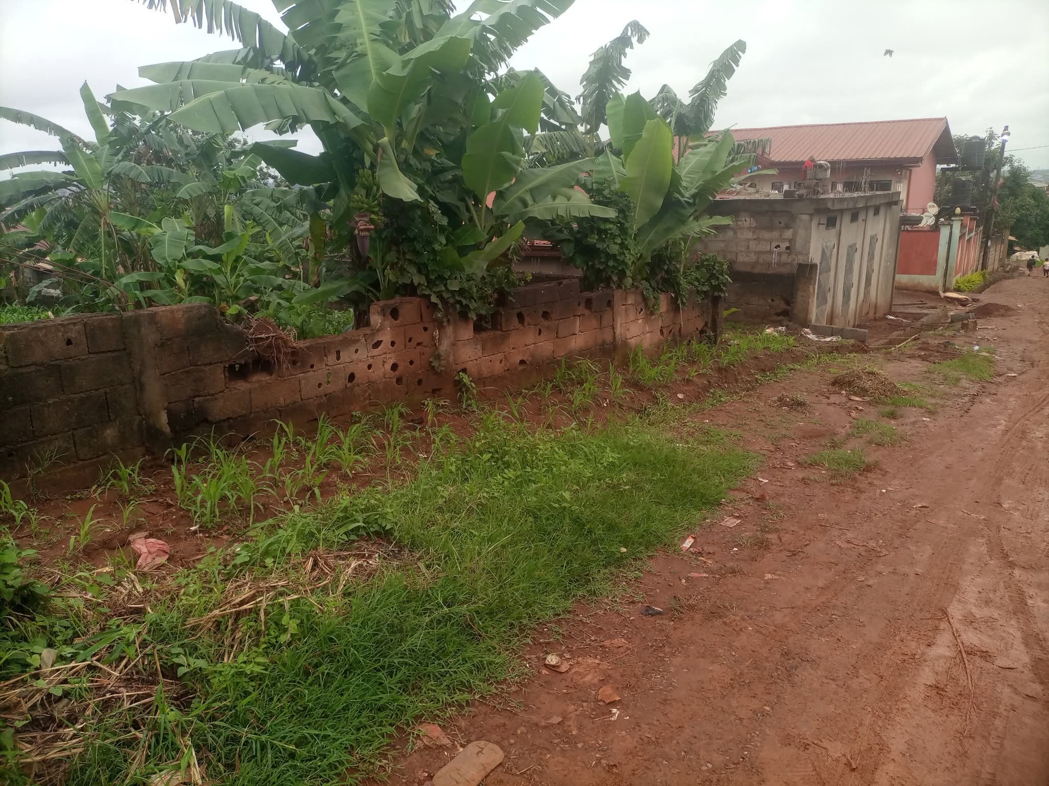 Land for sale at Yaoundé, Ngoulmekong, Terrain commercial d'angle à vendre à Ngoulmekong - 1162 m2 - 40 670 000 FCFA