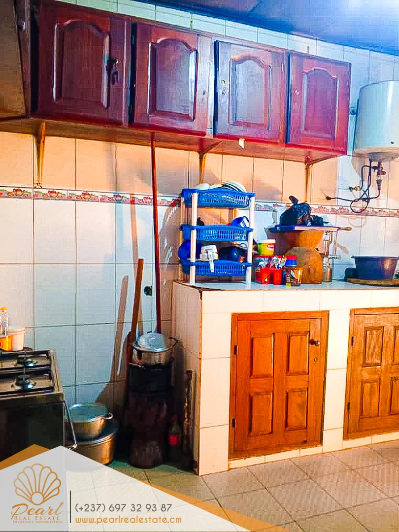 Maison (Concession) à vendre - Yaoundé, Essos, Mobil - 2 salon(s), 6 chambre(s), 4 salle(s) de bains - 65 000 000 FCFA