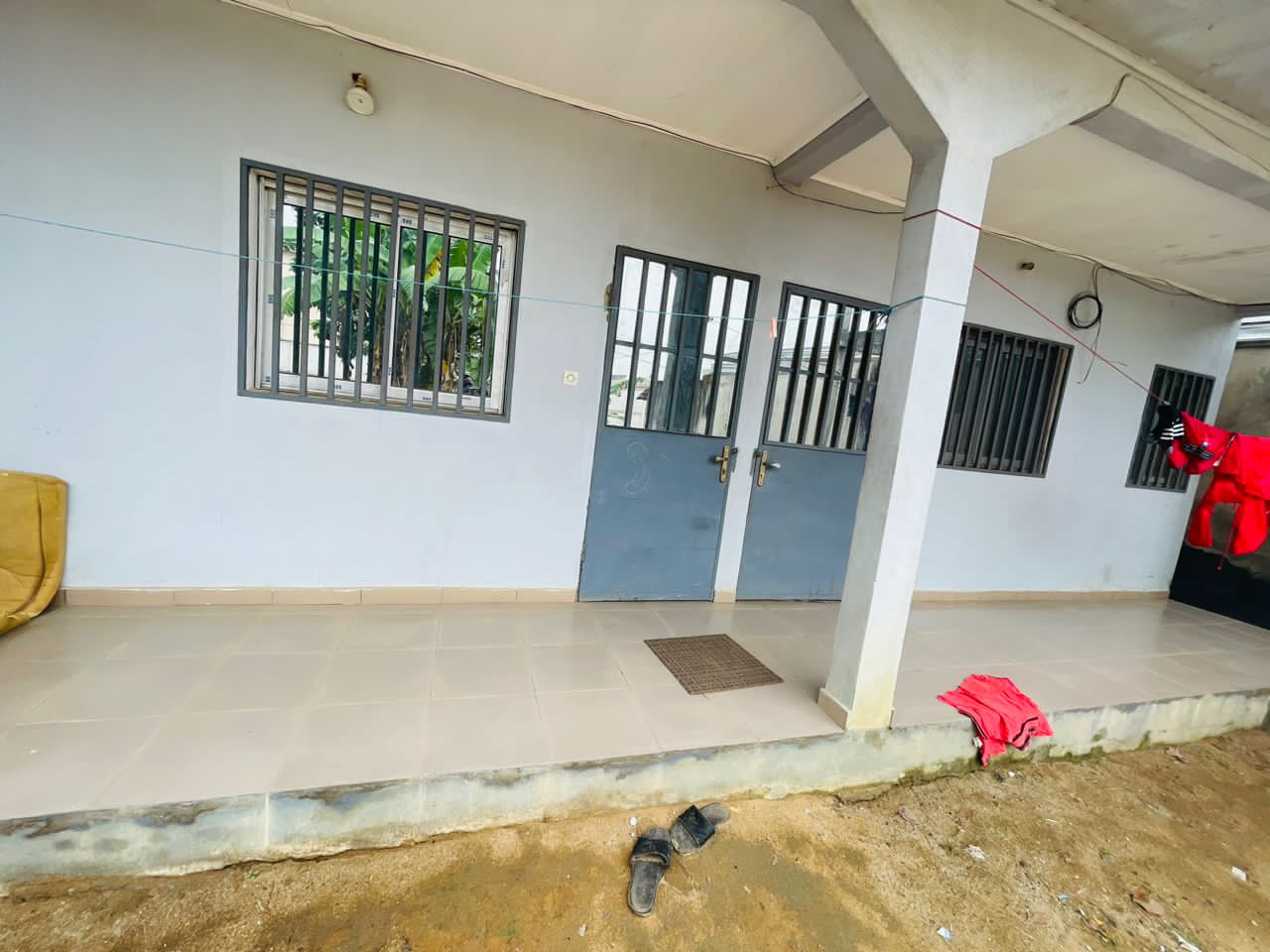 Apartment to rent - Douala, Logbessou I, Logbessou - 1 living room(s), 1 bedroom(s), 1 bathroom(s) - 55 000 FCFA / month