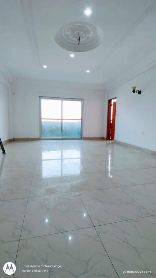 Apartment to rent - Douala, Bonapriso, Bonapriso quartier résidentiel - 1 living room(s), 3 bedroom(s), 2 bathroom(s) - 550 000 FCFA / month