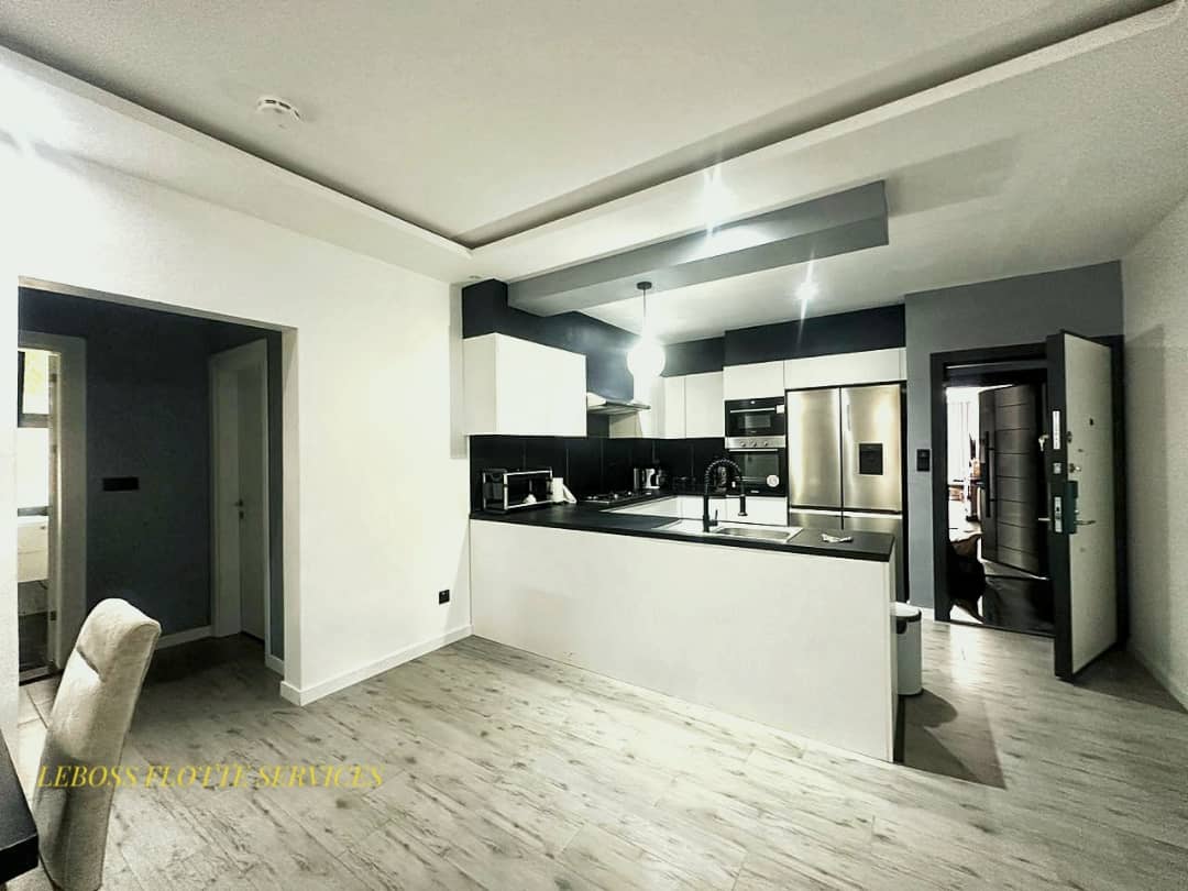 Appartement à louer - Yaoundé, Bastos, Bastos centre - 1 salon(s), 1 chambre(s), 2 salle(s) de bains - 1 200 000 FCFA / mois