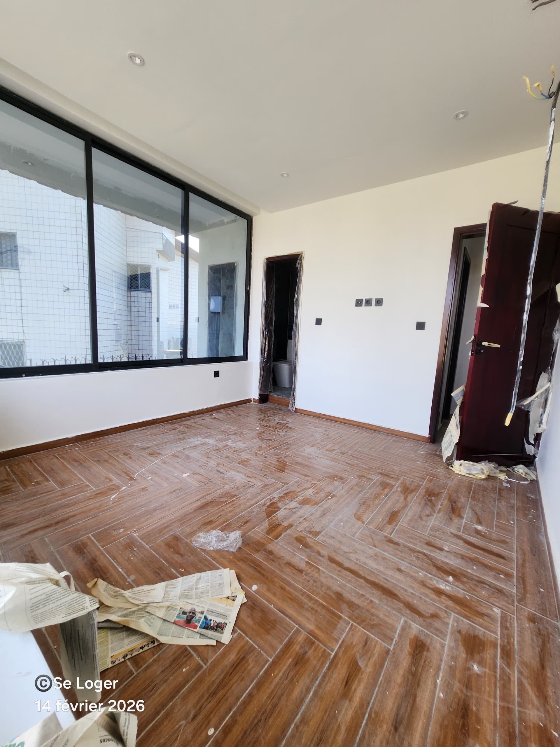 Apartment to rent - Douala, Bonamoussadi, Santa Barbara - 1 living room(s), 1 bedroom(s), 1 bathroom(s) - 300 000 FCFA / month