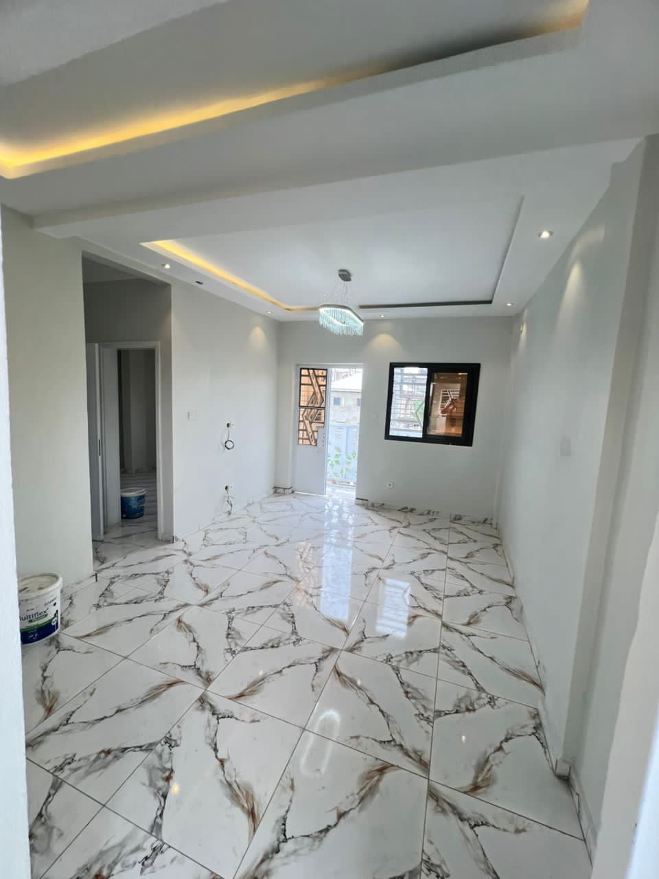 Apartment to rent - Douala, Logbessou I, Logbessou - 1 living room(s), 2 bedroom(s), 2 bathroom(s) - 130 000 FCFA / month